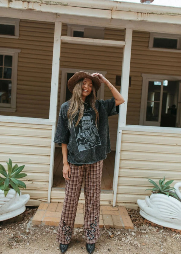 Rattle Snake Plaid Pant