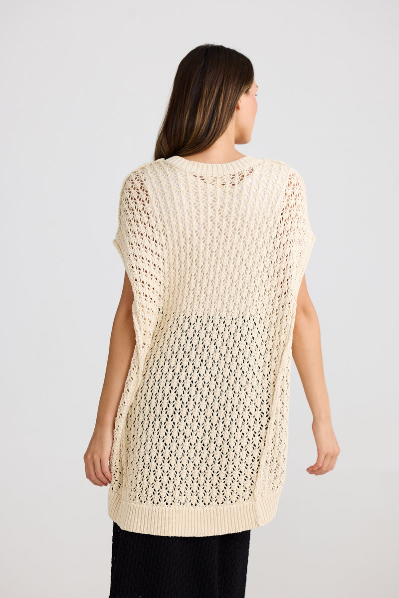 Kasbah Top - Natural Crochet