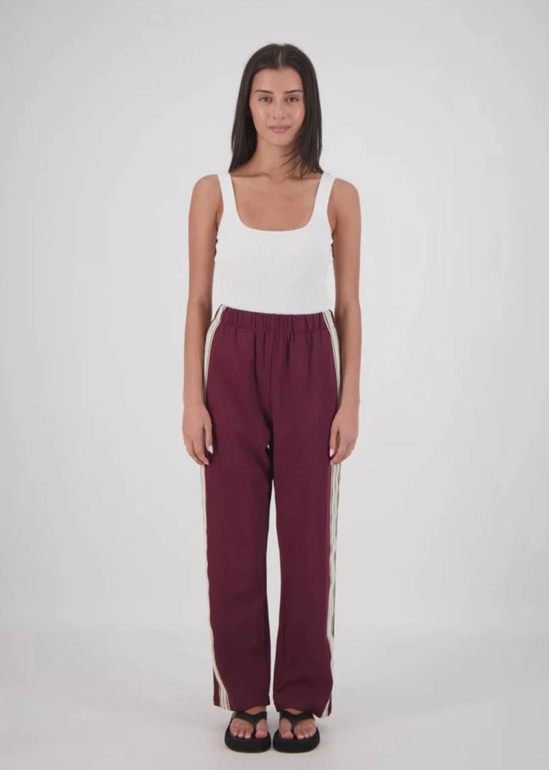 Panarea Track Pant - Plum