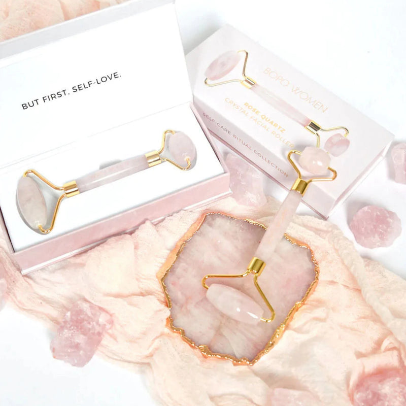 Rose Quartz Facial Roller