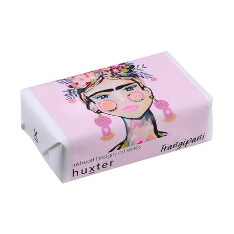 'Festive Frida Pink' Wrapped Soap - Frangipani
