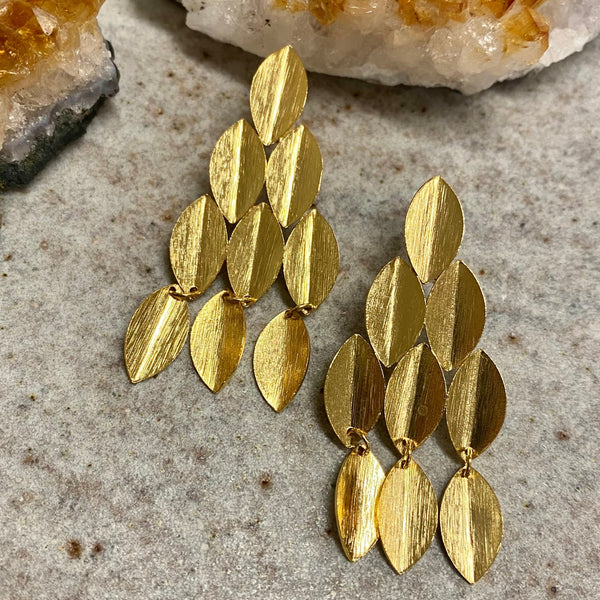 'Amelia' - Euro Gold Earrings
