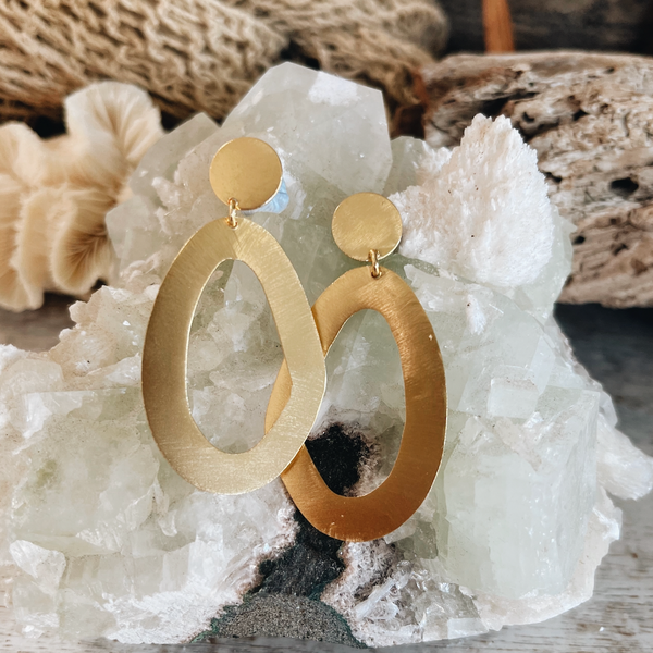 'Zimi' -Euro Gold Earrings