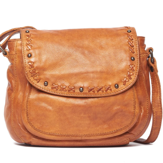 Ellie Cross Body Bag - Cognac