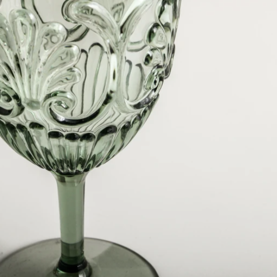 Flemington Acrylic Wine Glass - Green