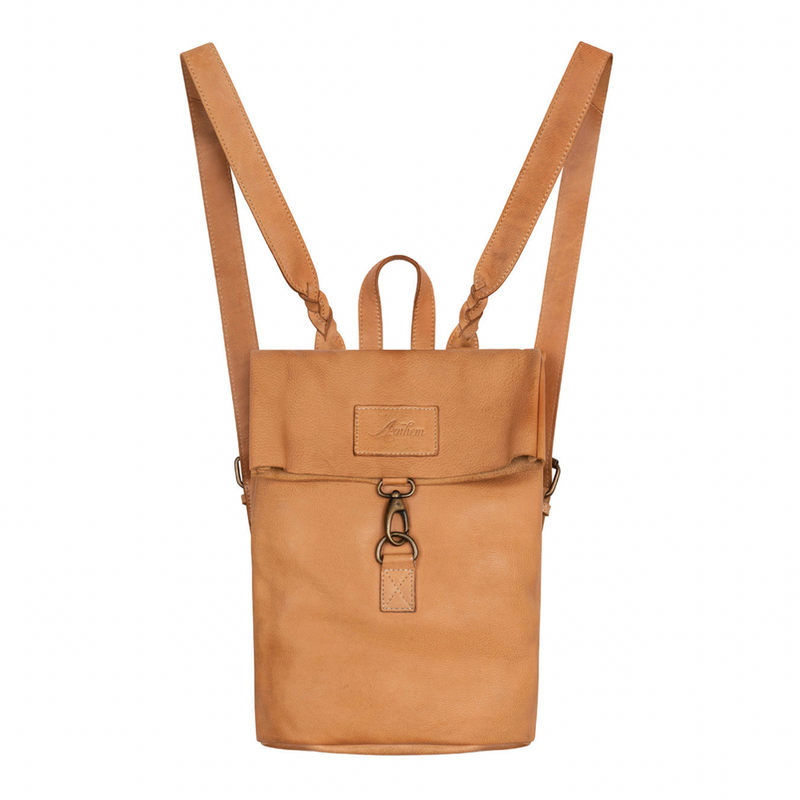 Marley Leather Backpack - Tan