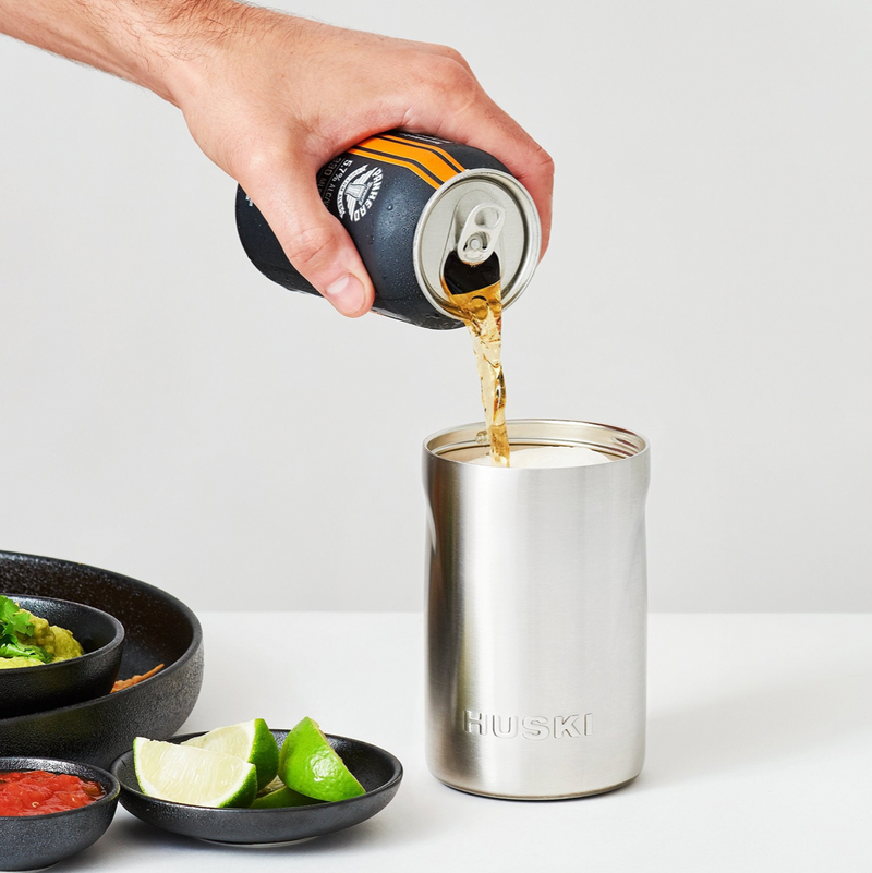 Huski Beer Cooler 2.0 - Brushed Stainless