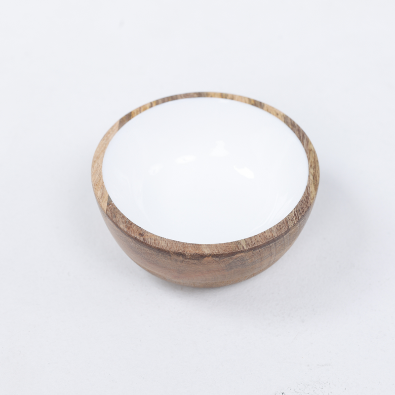 Malibu Nut Bowl - White