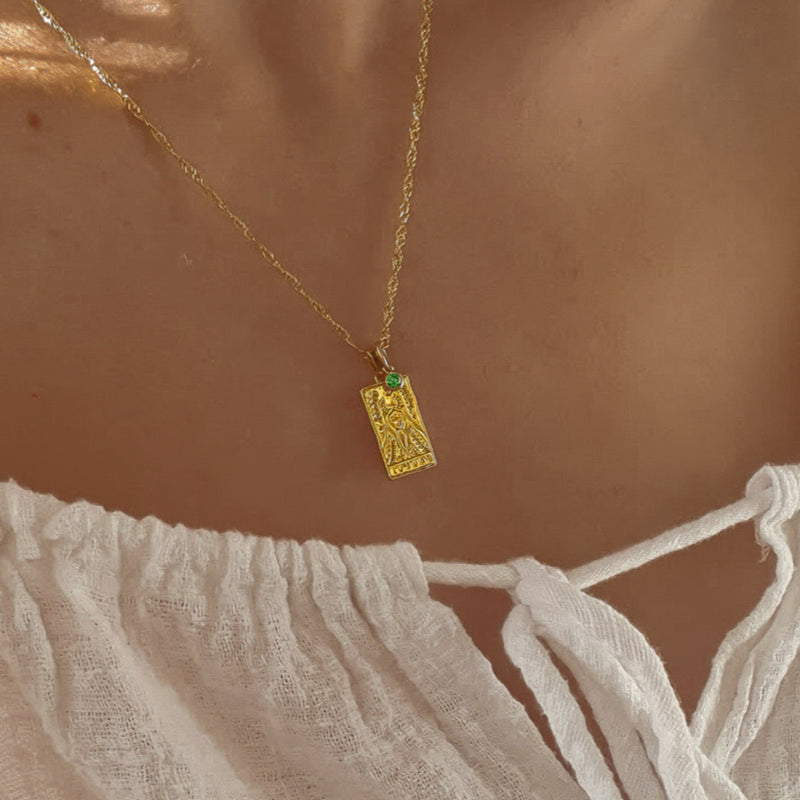 Taurus Zodiac Necklace